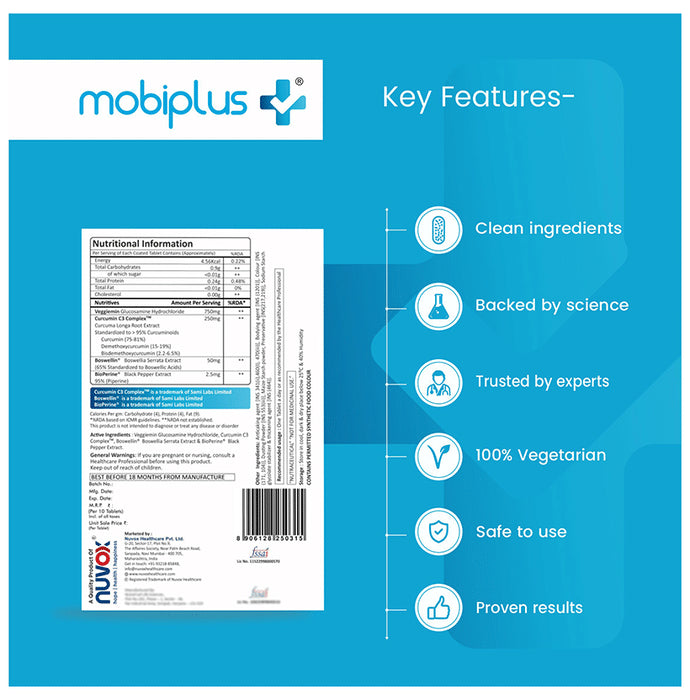 Nuvox Mobiplus Tablet (10 Each) Sugar Free