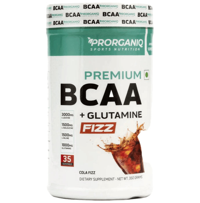 Prorganiq Premium BCAA +Glutamine Powder Cola Fizz - Classic Derma