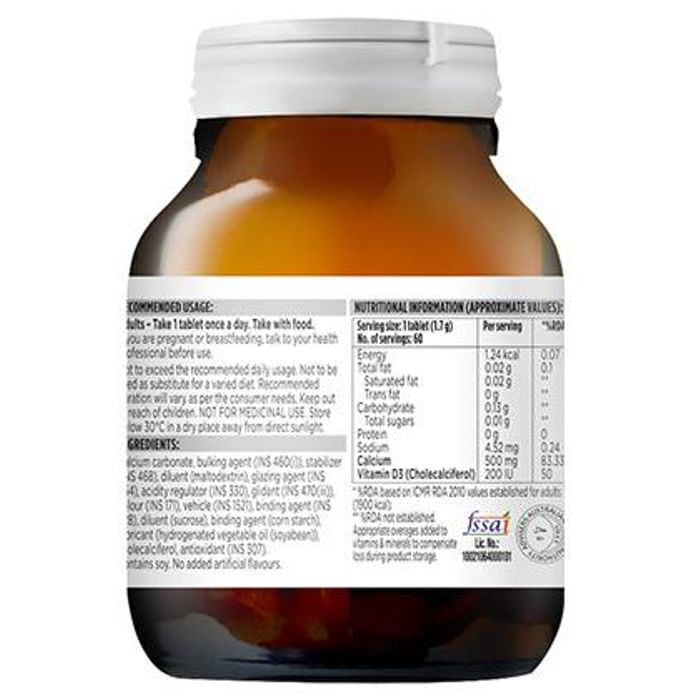 Buy Blackmores Bio Calcium Tablet with Vitamin D3 for Maintaining Bone ...