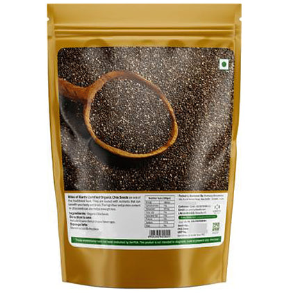 Bliss of Earth Certified Organic Chia Seeds (Raw)