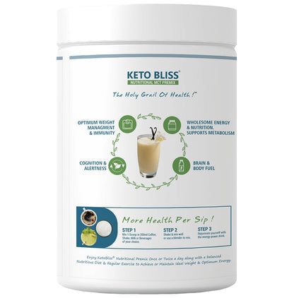 Bliss Welness Ketobliss Nutritional Mct Premix Chocolate