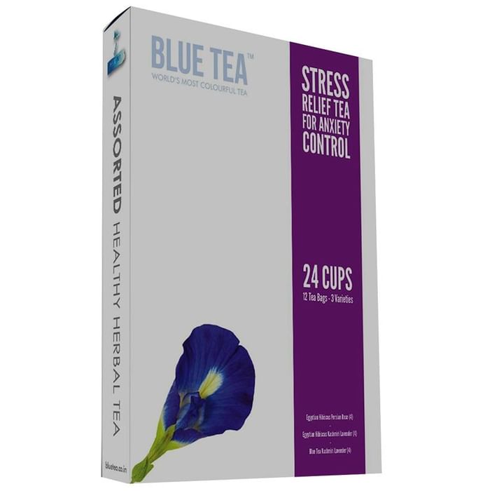 Blue Tea Stress Relief - Classic Derma