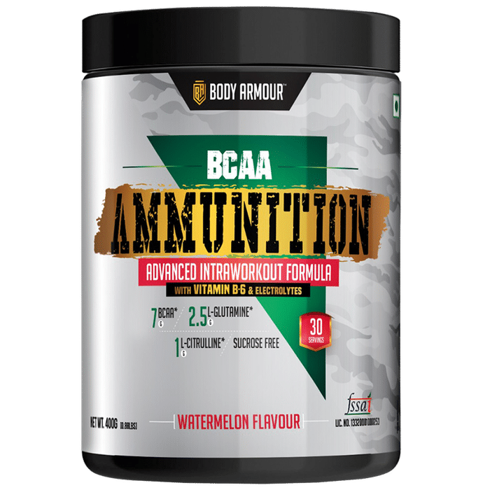 Body Armour BCAA Ammunition Powder Watermelon - Classic Derma
