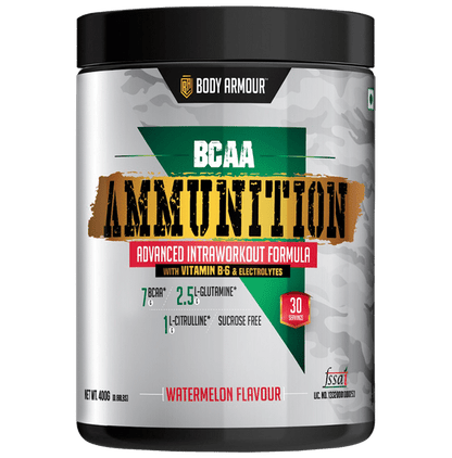 Body Armour BCAA Ammunition Powder Watermelon - Classic Derma