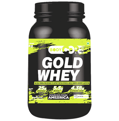 Body Core Science Gold Whey Green Powder Butterscotch - Classic Derma