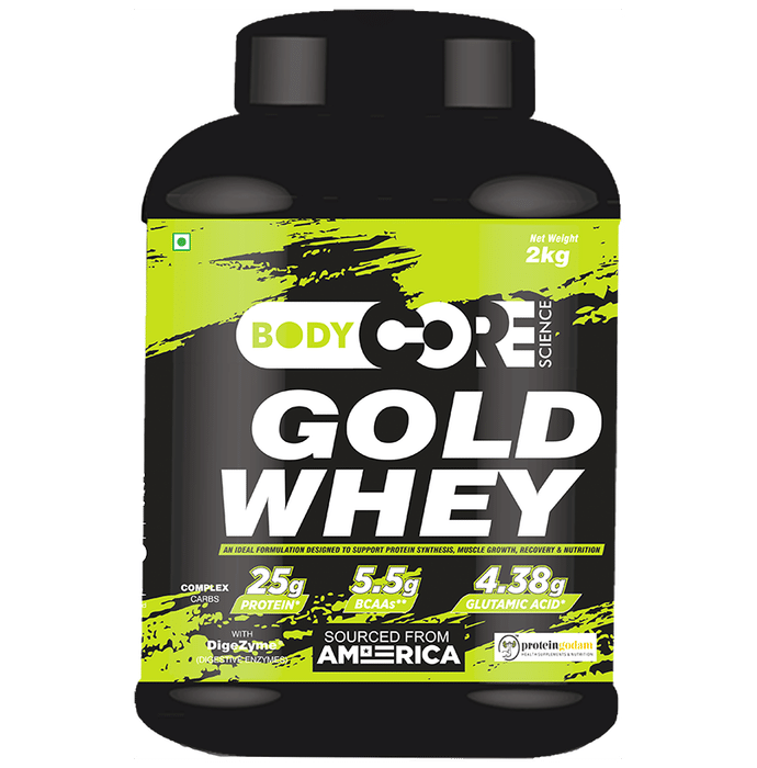 Body Core Science Gold Whey Green Powder Butterscotch - Classic Derma