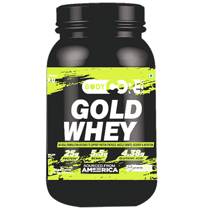 Body Core Science Gold Whey Green Powder Vanilla - Classic Derma