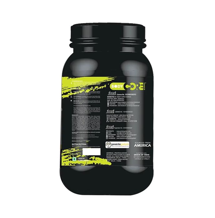 Body Core Science Hyper Lean Gain Powder Kesar Pista