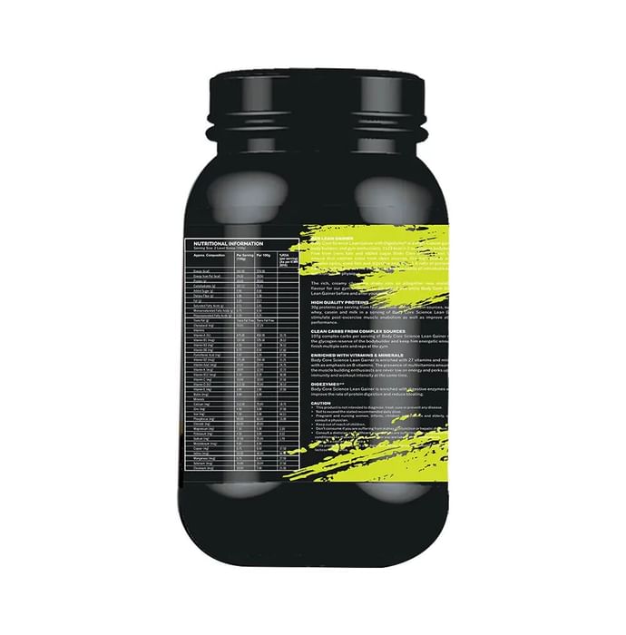 Body Core Science Hyper Lean Gain Powder Kesar Pista