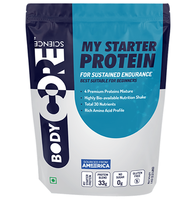 Body Core Science My Starter Protein Powder Kesar Pista - Classic Derma