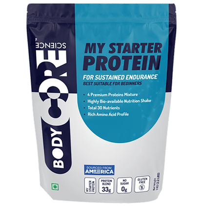 Body Core Science My Starter Protein Powder Kesar Pista - Classic Derma