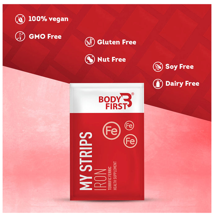 Body First My Strips Iron Strip Natural Kiwi