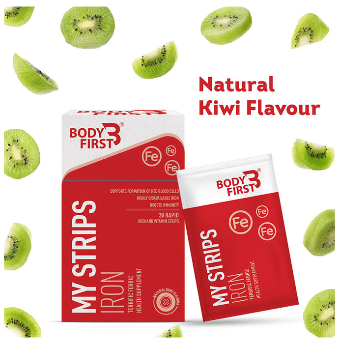 Body First My Strips Iron Strip Natural Kiwi