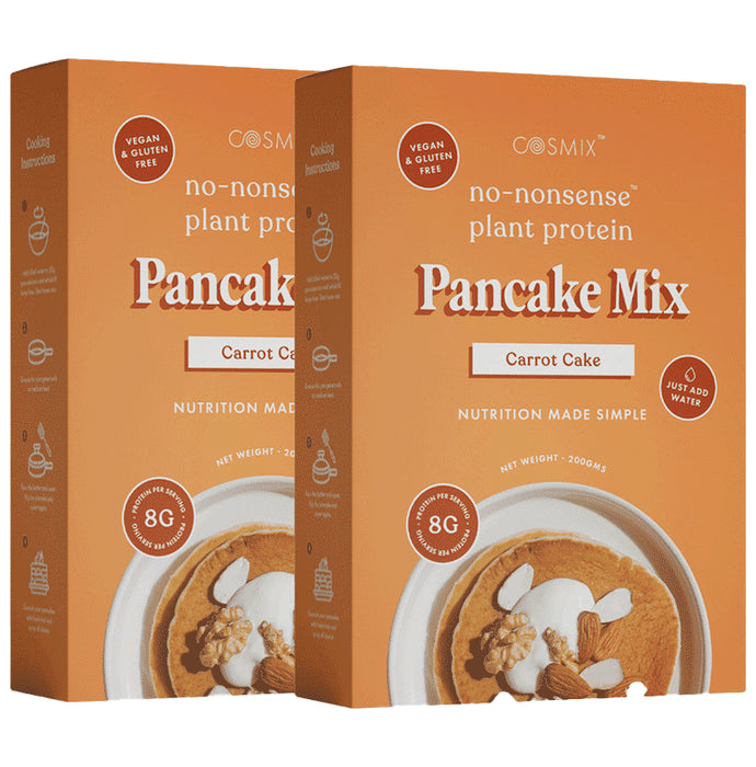 Cosmix No-Nonsense Plant Protein Pancake Mix Carrot - Classic Derma