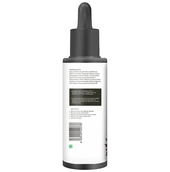 Bodyops 20% vitamin C 5% Glutathione Face Serum (30ml Each)