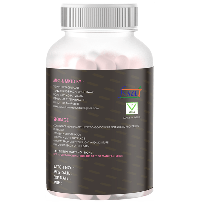 Bodyops Glutathione & Vitamin C | Veg Capsule for Healthy Skin & Antioxidant Support