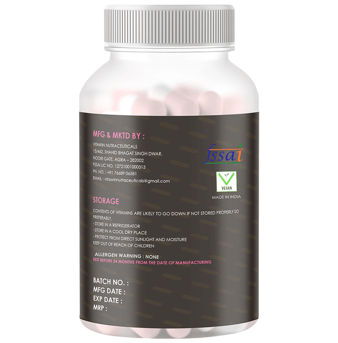 Bodyops Glutathione & Vitamin C | Veg Capsule for Healthy Skin & Antioxidant Support