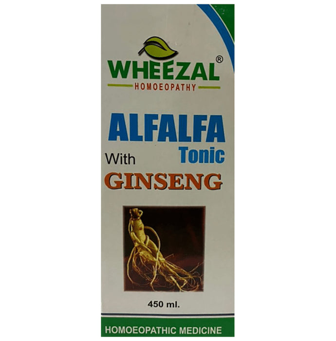 Wheezal Alfalfa with Ginseng Tonic - Classic Derma