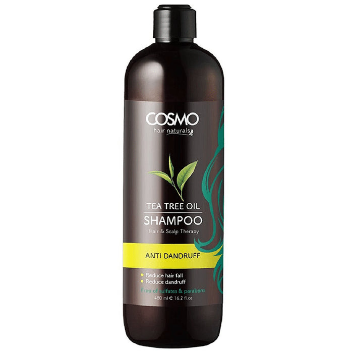 Cosmo Hair Naturals Tea Tree Oil Shampoo - Classic Derma