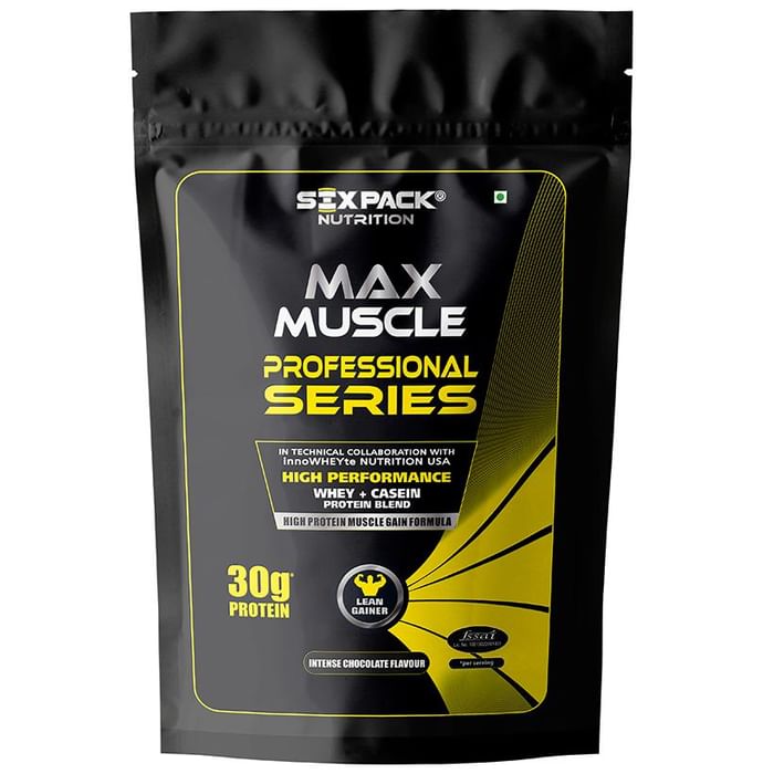 Sixpack Nutrition Max Muscle Professional Series Protein Blend Intense Chocolate - Classic Derma