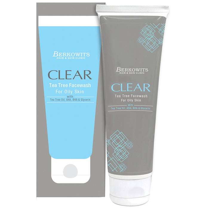 Berkowits Tea Tree Face Wash for Oily Skin - Classic Derma