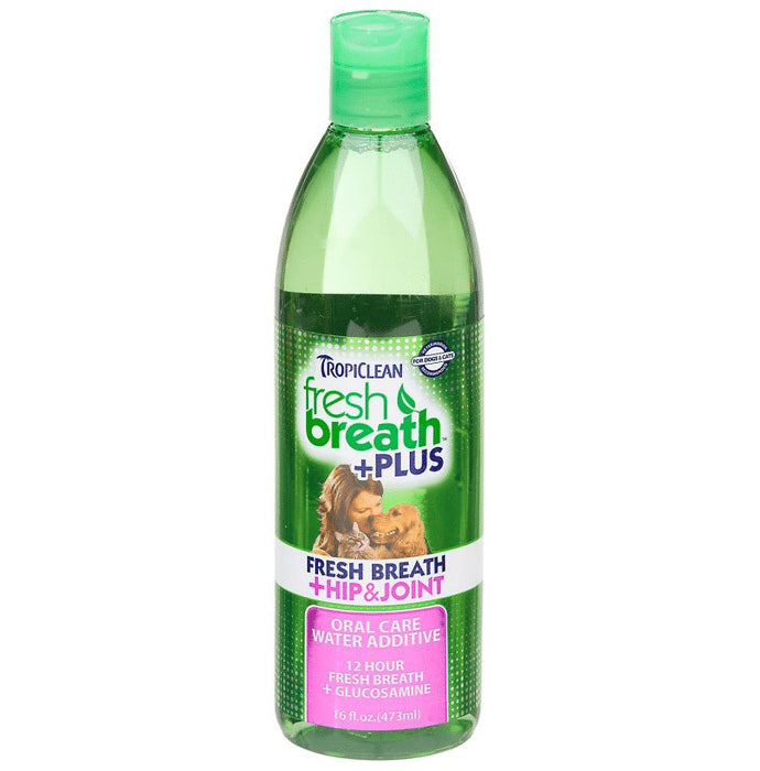 Tropiclean Fresh Breath Plus Hip & Joint Water Additive - Classic Derma