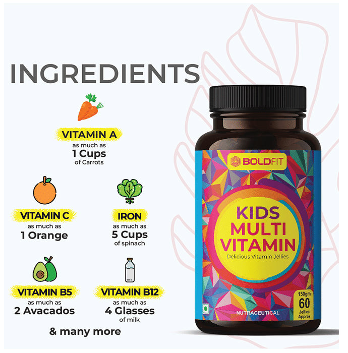 Boldfit Kids Multi Vitamin Jellies
