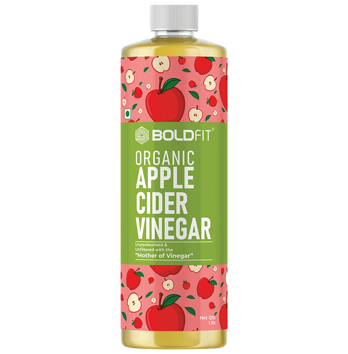 Boldfit Organic Apple Cider Vinegar - Classic Derma