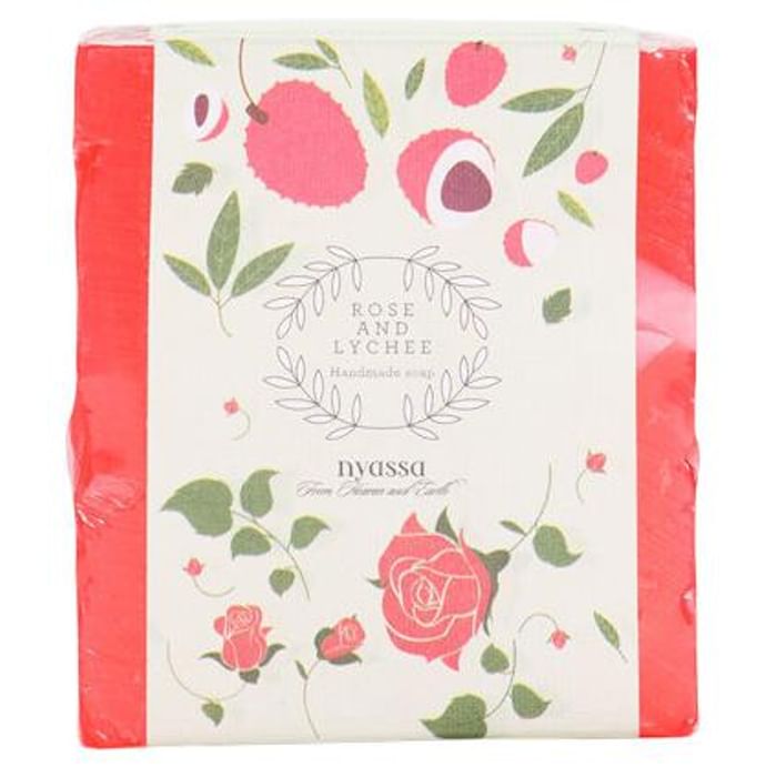 Nyassa Rose and Lychee Handmade Soap - Classic Derma