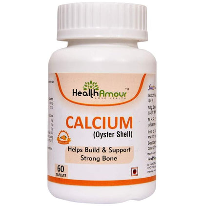 HealthAmour Calcium (Oyster Shell) Orange Tablet - Classic Derma