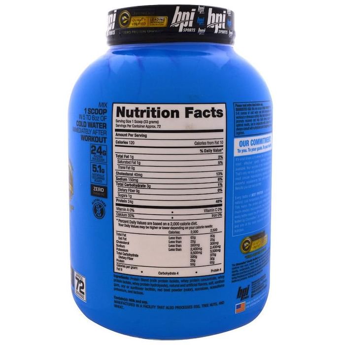 BPI Sports Best Protein Powder Strawberry Cream