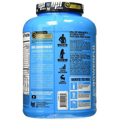 BPI Sports ISO HD 100% Whey Protein Isolate & Hydrolysate Cookies & Cream