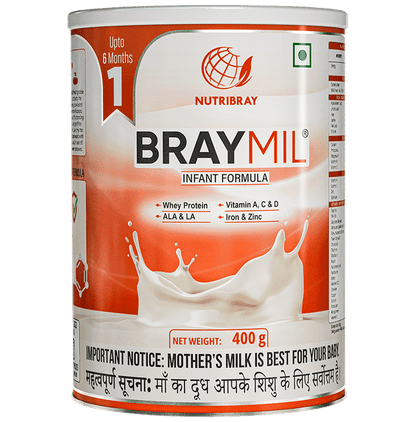 Braymil Infant Formula 1 Upto 6 Months Powder - Classic Derma