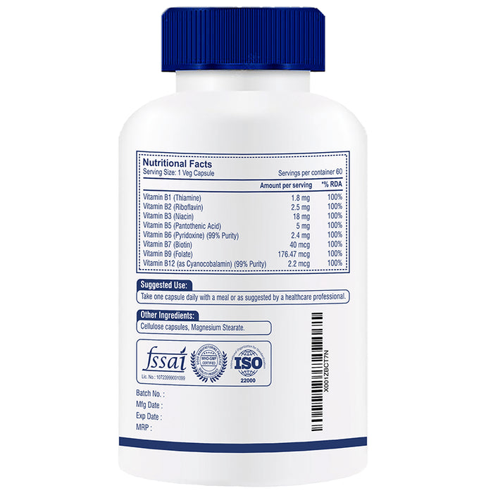 Brexhealth Plant Based B Complex Veg Capsule