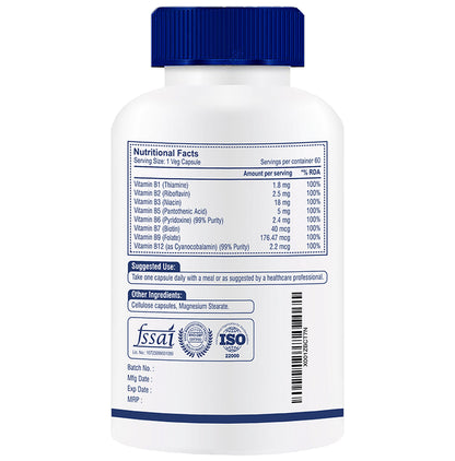 Brexhealth Plant Based B Complex Veg Capsule