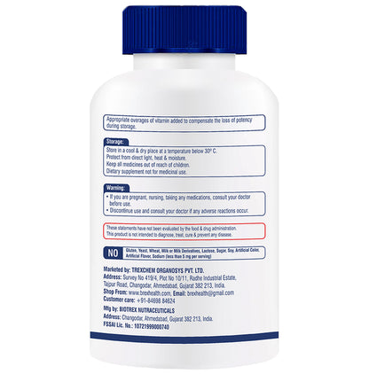 Brexhealth Plant Based B Complex Veg Capsule