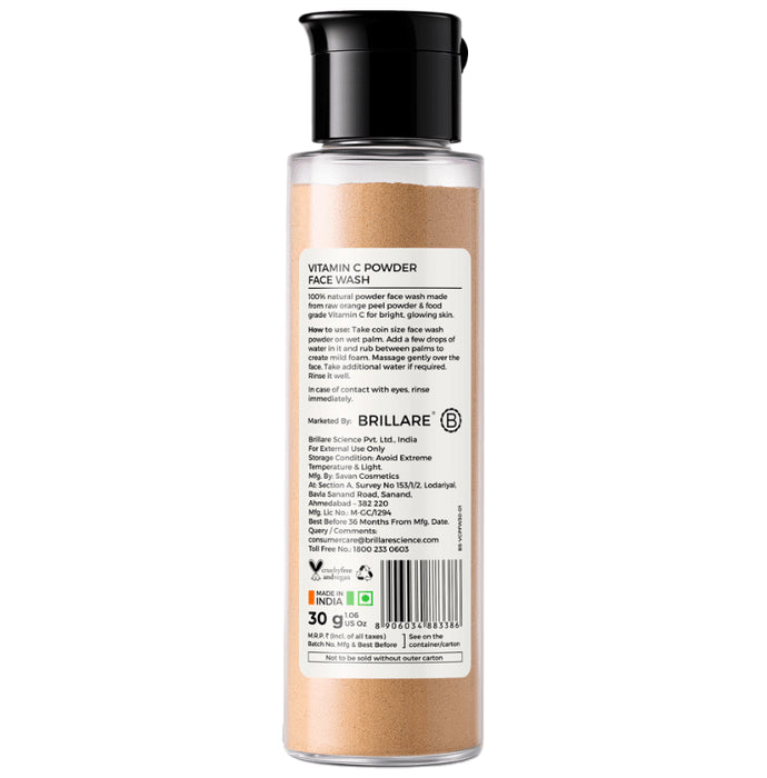 Brillare Vitamin C Powder Face Wash