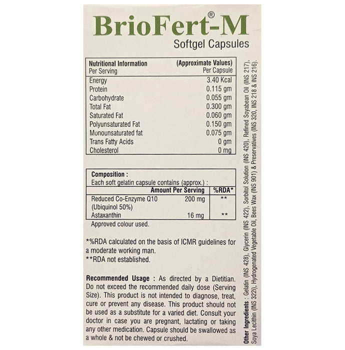 Briofert-M Softgel Capsule