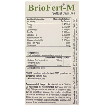 Briofert-M Softgel Capsule