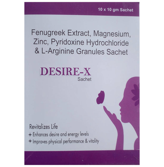 British Phytonutrients Desire-X Sachet (10gm Each) - Classic Derma