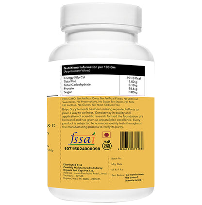 Briyo Cod Liver Oil Omega-3 Fatty Acids with Vitamin A & D