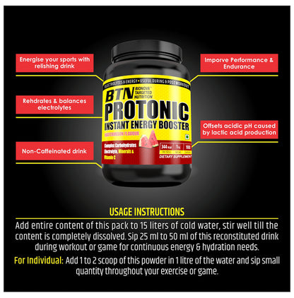 BTN Protonic Instant Energy Booster Watermelon