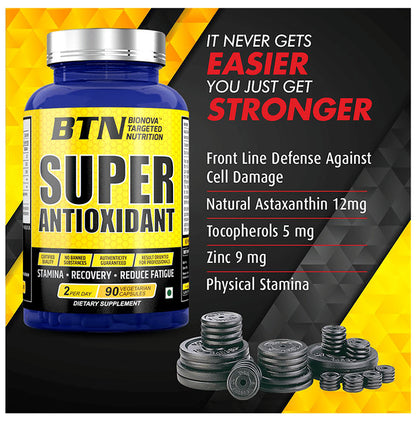 BTN Super Antioxidant Vegetarian Capsule