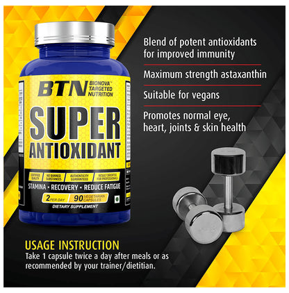 BTN Super Antioxidant Vegetarian Capsule