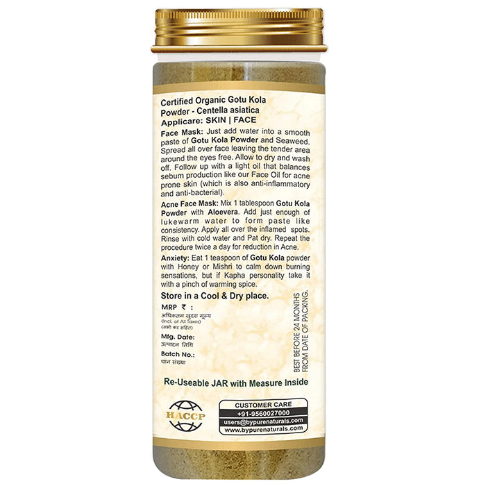byPureNaturals Gotu Kola Powder