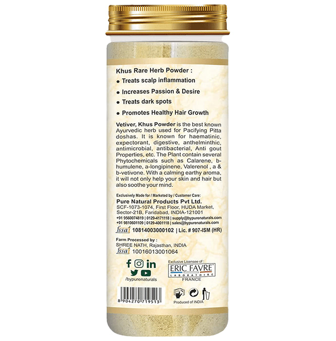 byPureNaturals Khus Powder