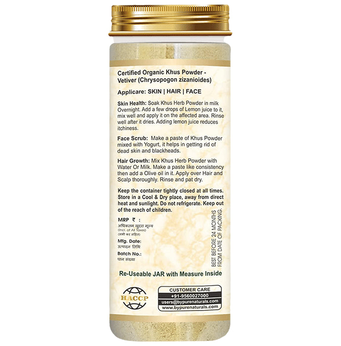 byPureNaturals Khus Powder