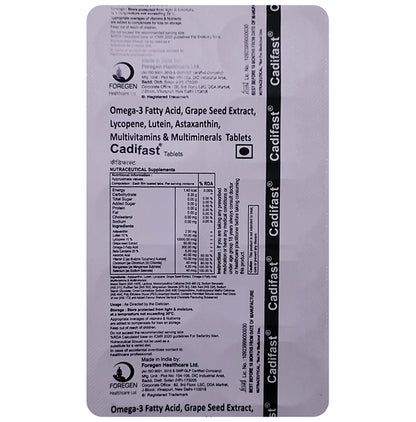 Cadifast Tablet