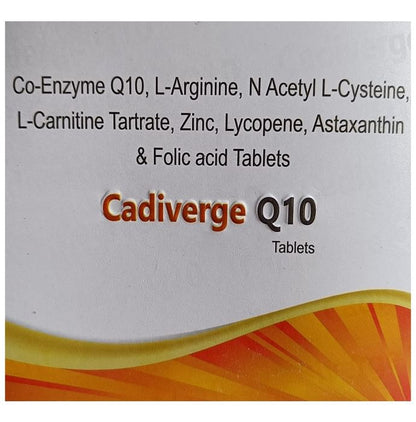 Cadiverge Q10 Tablet - Classic Derma