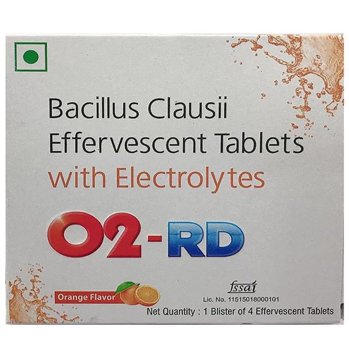 O2-RD Orange Effervescent Tablet - Classic Derma